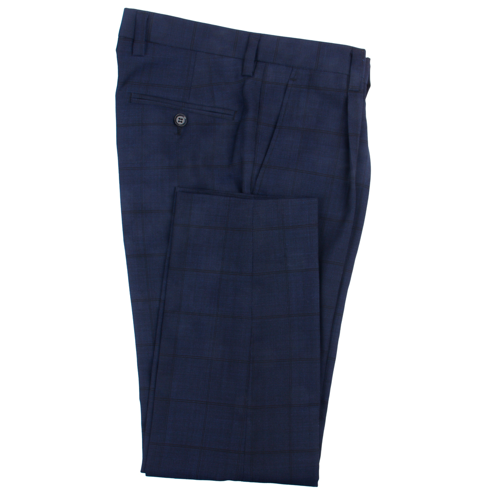 Men'S Dress Pants Fashion - Celana Kotak-kotak Pria Custom Made Sim