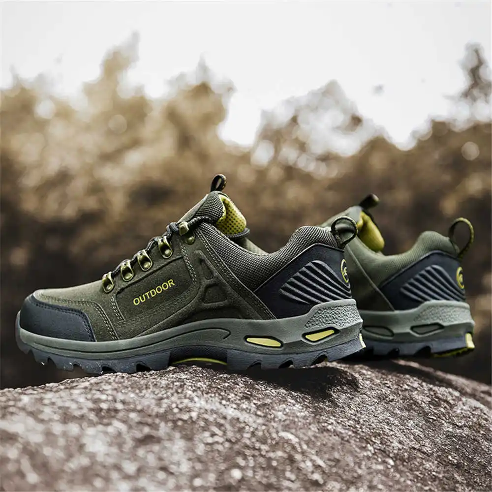 Men'S Fashion All Black Outfit - Non-slip tenis Hiking bertali untuk pria
