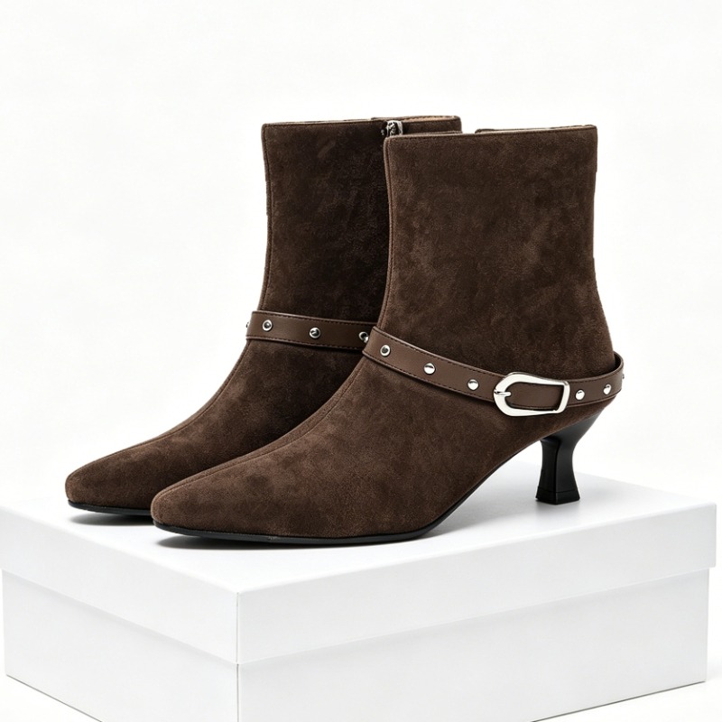 Men Fashion Elegant - Sepatu Bot Tinggi Wanita Musim Dingin