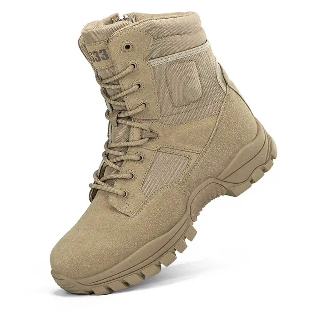 Men'S Fashion Over 40 - Sepatu boot kulit asli antiselip, sepatu