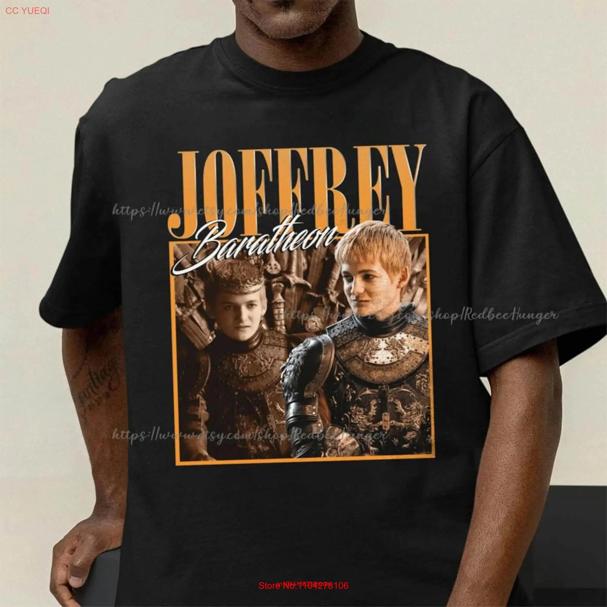 Mens Fashion Jumpers - Joffrey Baratheon kaus Vintage 90s pria