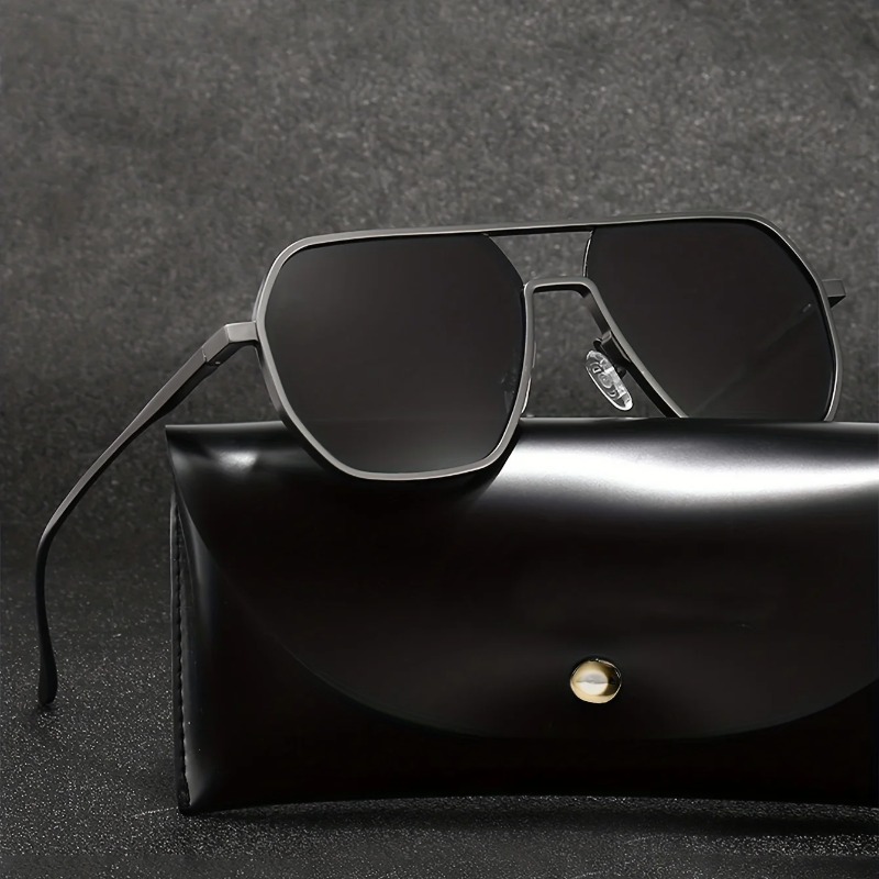 Men'S Fashion Old Money - Kacamata Hitam Terpolarisasi Vintage Pria Fashion