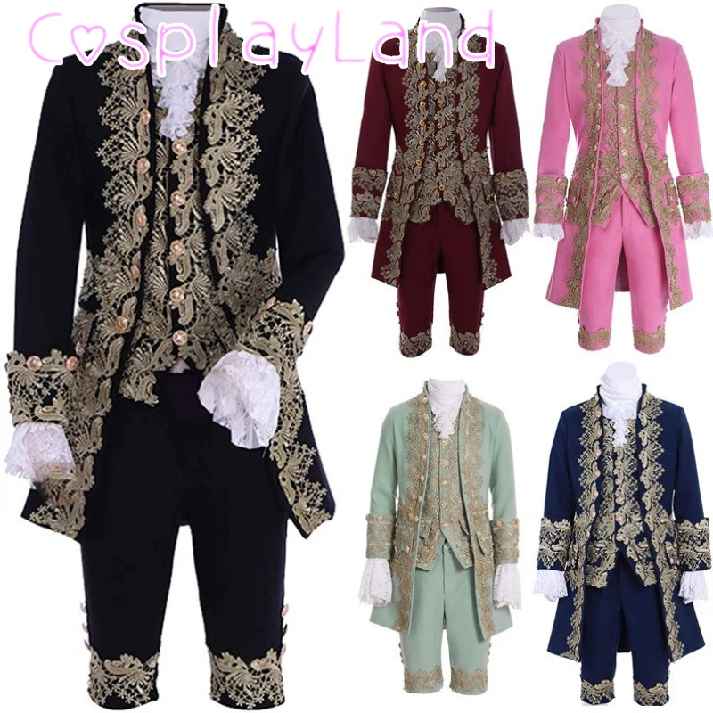 Jacket Mens Fashion - Kostum Victoria Pria Jas Rococo Seragam