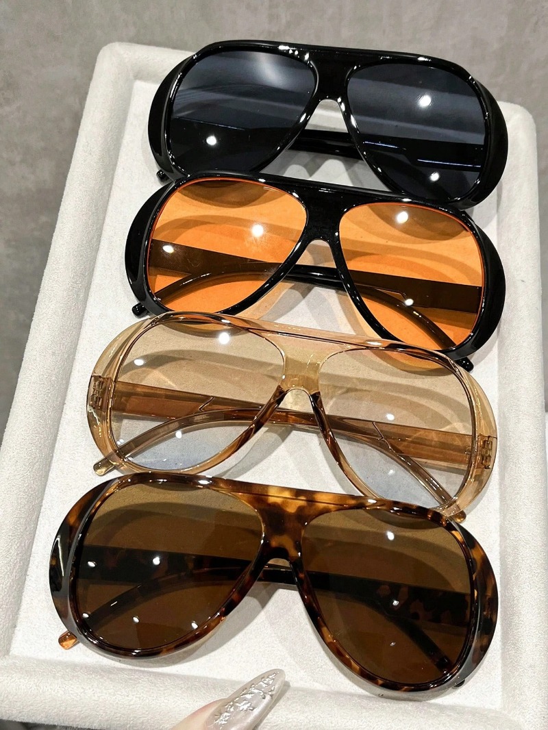 Men'S Fashion Old Money - 1/4 Buah Kacamata Hitam Desainer Mewah