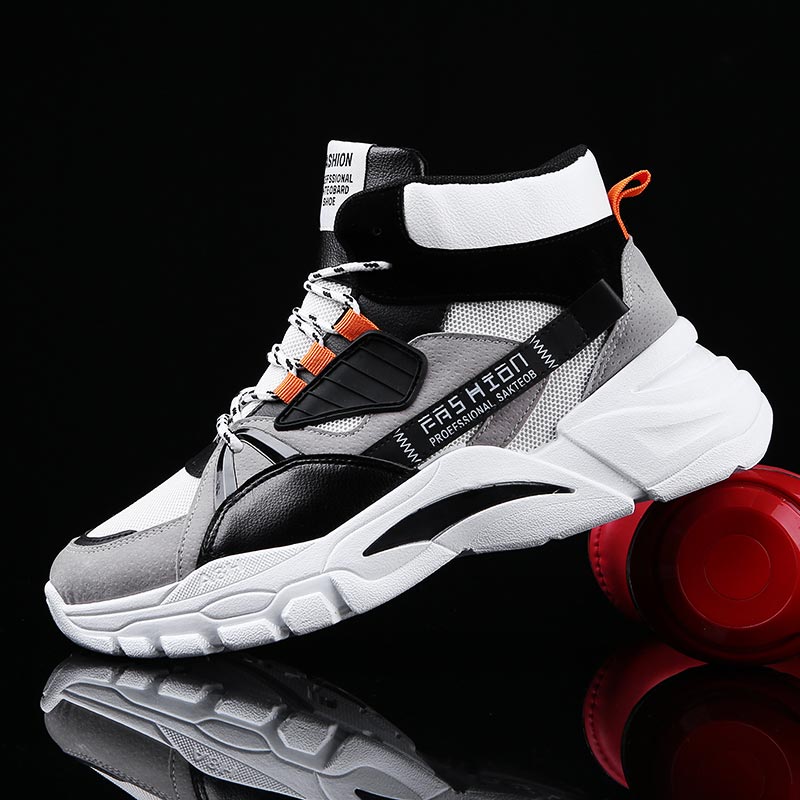 Men'S Fashion Over 40 - Hightop Musim Panas Pria Sepatu Olahraga