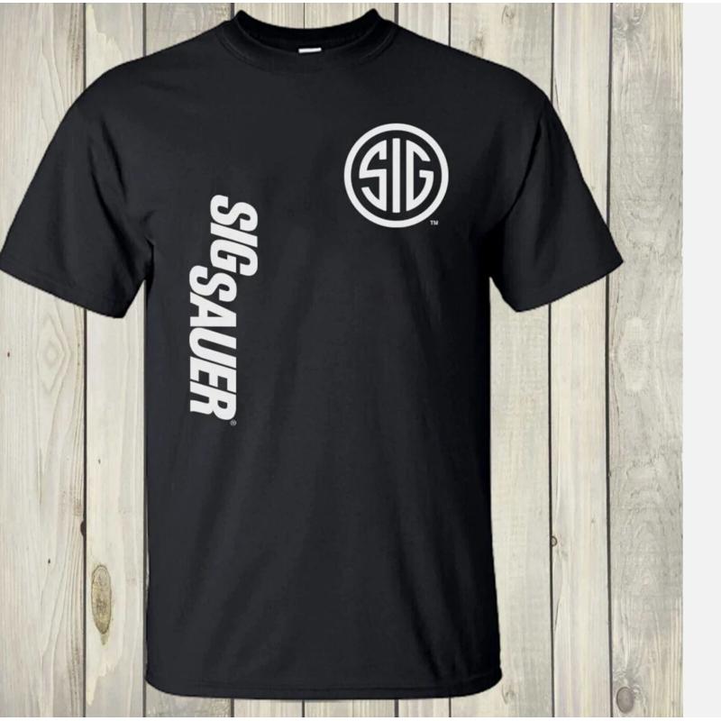 Military Shirt Men - Kaos Logo Senjata Api Taktis Terinspirasi