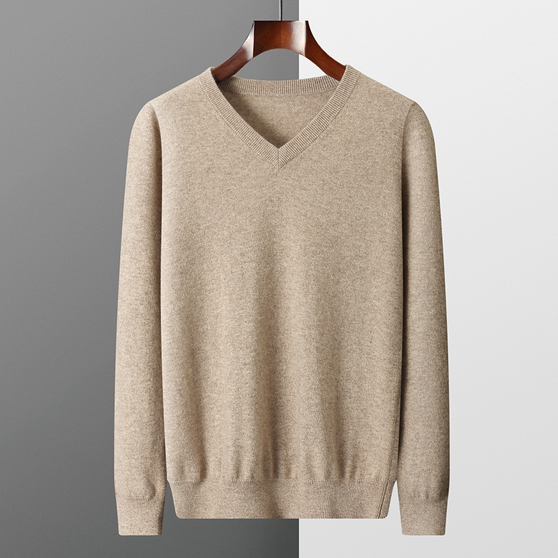 Mens Fashion Jumpers - Sweter Kasmir Pria Kualitas Tinggi Baru