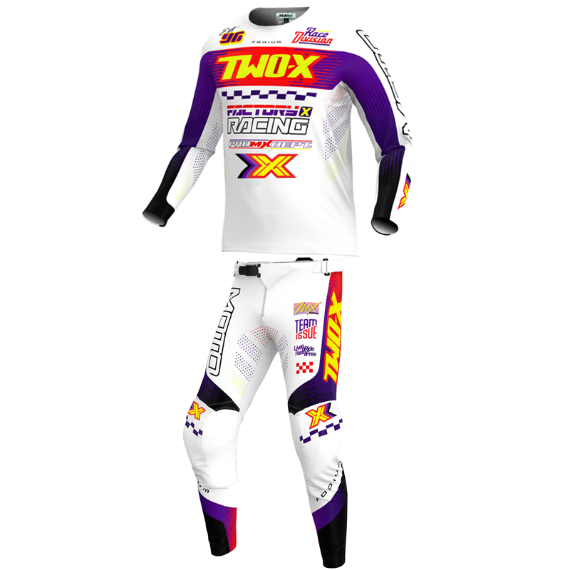 Mens Fashion Mexico - Set Perlengkapan Balap Motorcross MX/ATV Two-X
