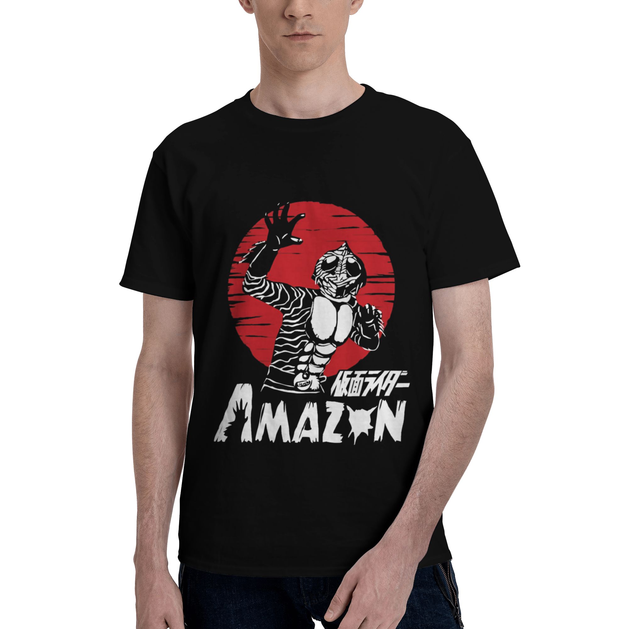 Amazon Men'S Fashion - Bandai MASKED KAMEN RIDER AMAZON Pakaian