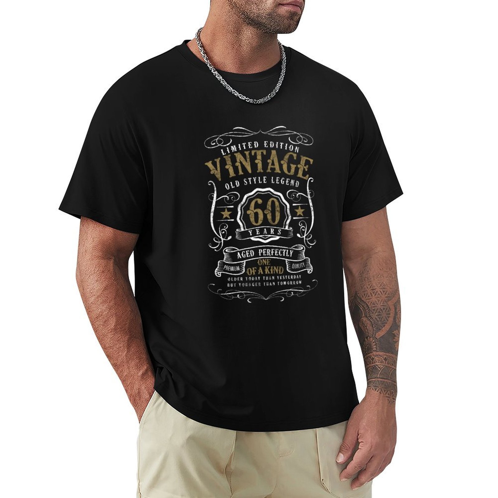 Men'S Fashion For 60 Year Old - Kaos Grafis Fashion untuk Pria -
