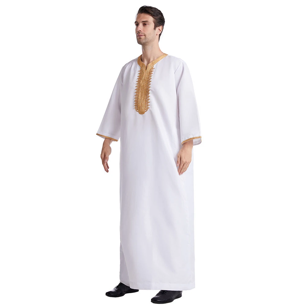 Dubai Men'S Fashion - Jubah Thobe Untuk Pria Pakaian Islami