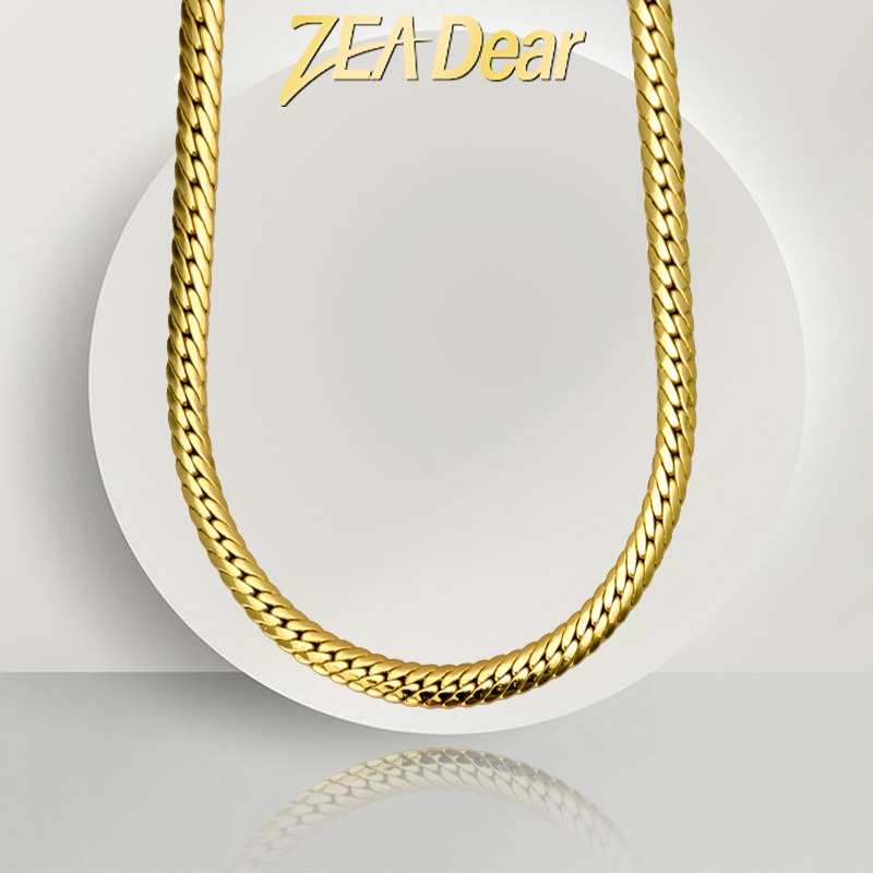 Dubai Men'S Fashion - ZEADear kalung rantai Dubai lapis emas