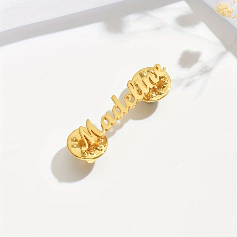 Men'S Fashion Jewelry Bracelets - Gelang Nama Baja Tahan Karat Elegan