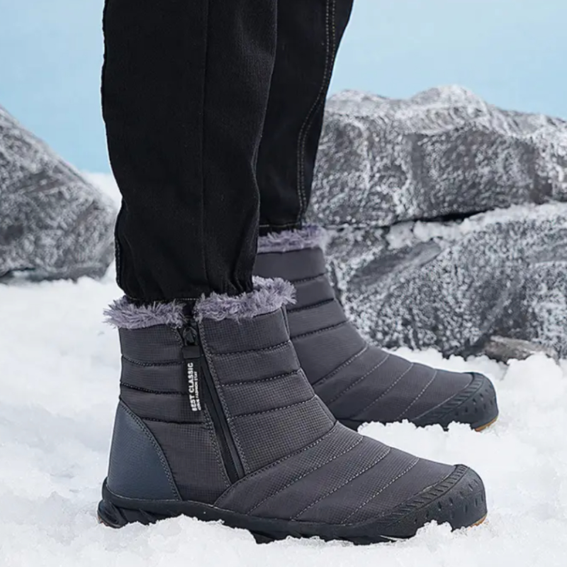 Men Fashion Elegant - Sepatu Bot Salju Kasual Nyaman dengan