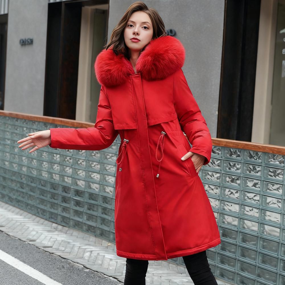 Sherpa Jacket Fleece - Pakaian Luar Berlapis Beludru Wanita, Mantel