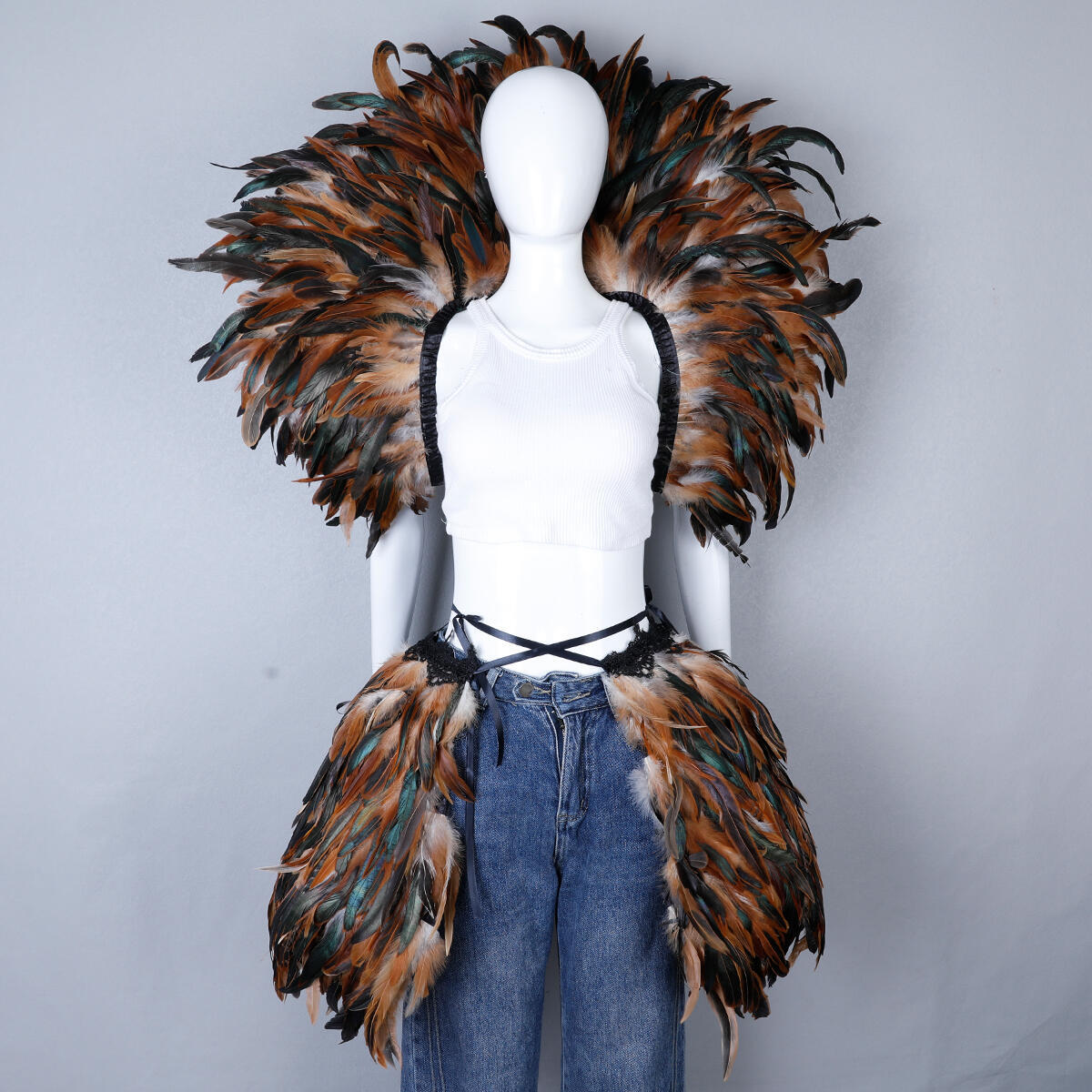 Men Fashion Elegant - Syal Cosplay Halloween Y2k Punk syal