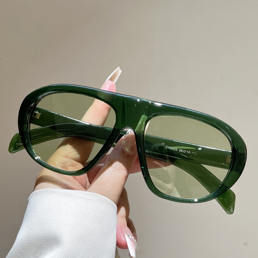 Men'S Fashion Old Money - Kacamata Pilot Oversize Baru Wanita Pria