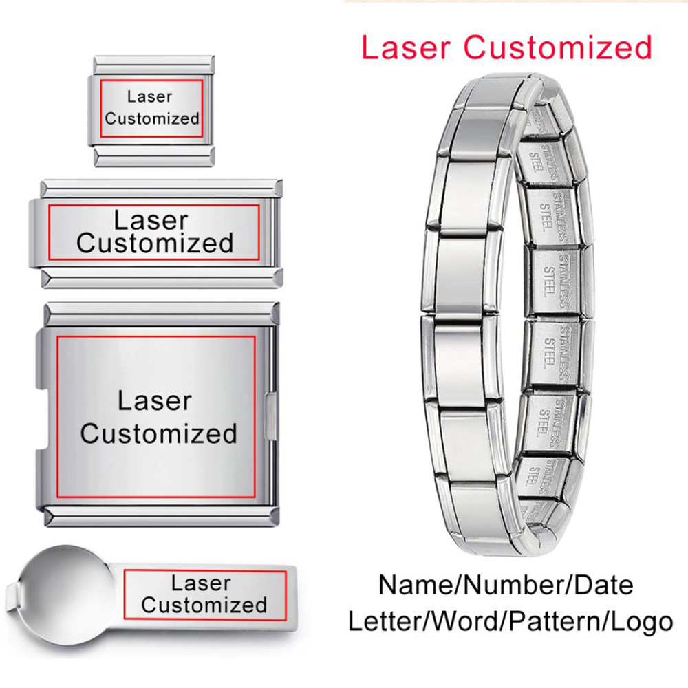 Men'S Fashion Jewelry Bracelets - URING Kustomisasi Personalisasi Massal Tautan Jimat