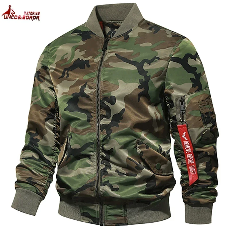 Varsity Jacket Letterman - Jaket Bomber jaket kamuflase musim dingin