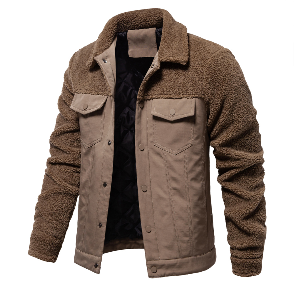 AIOPESON jaket bulu Sherpa pri - Sherpa Jacket Fleece ulasan dan harga