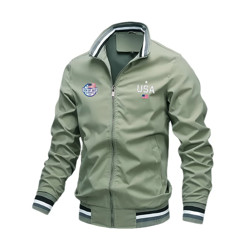 Jaket Pria Mantel Luar Ruangan - Varsity Jacket Letterman ulasan dan harga