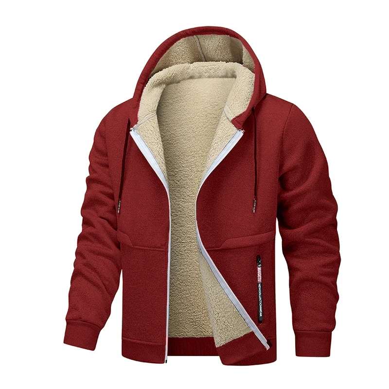 Hoodie Kasual Pria Animal Game - Sherpa Jacket Fleece ulasan dan harga