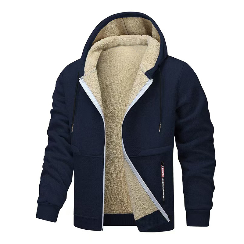 Hoodie Kasual Pria Animal Game - Sherpa Jacket Fleece ulasan dan harga