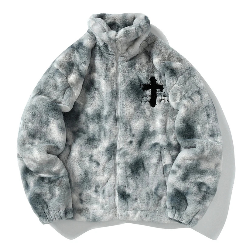 Jaket Fleece Vintage Streetwea - Sherpa Jacket Fleece ulasan dan harga