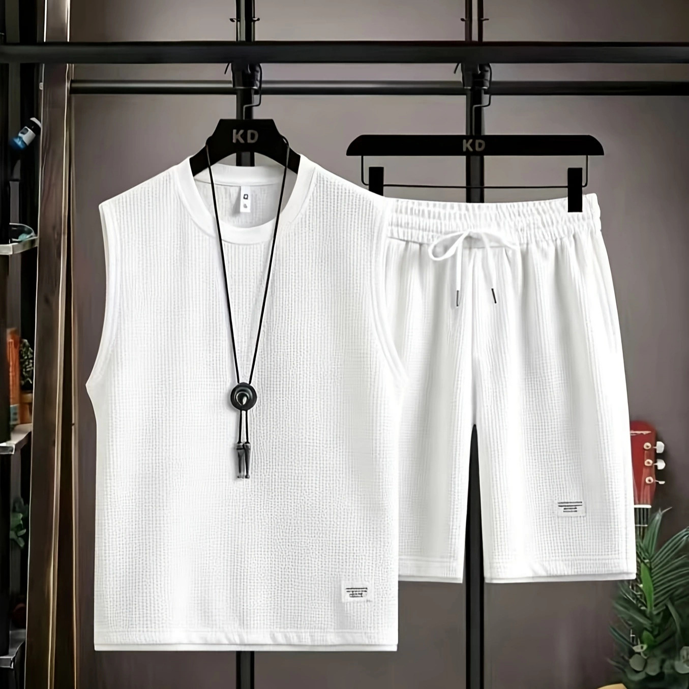 Setelan rompi pria musim panas - Mens Fashion Casual ulasan dan harga