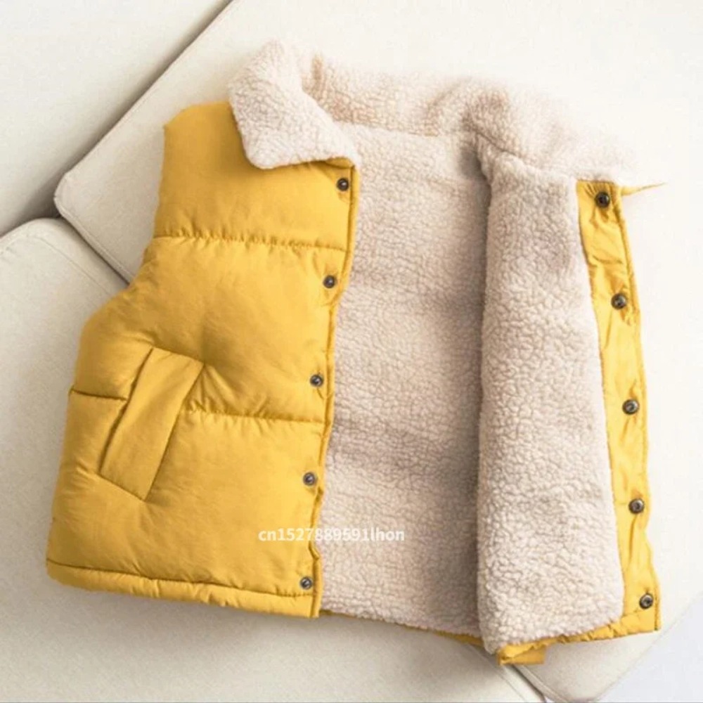 Rompi Hangat Musim Dingin Anak - Sherpa Jacket Fleece ulasan dan harga