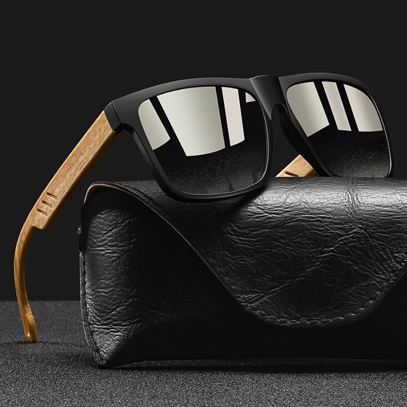 Kacamata Hitam Bingkai Persegi - Men'S Fashion Old Money ulasan dan harga