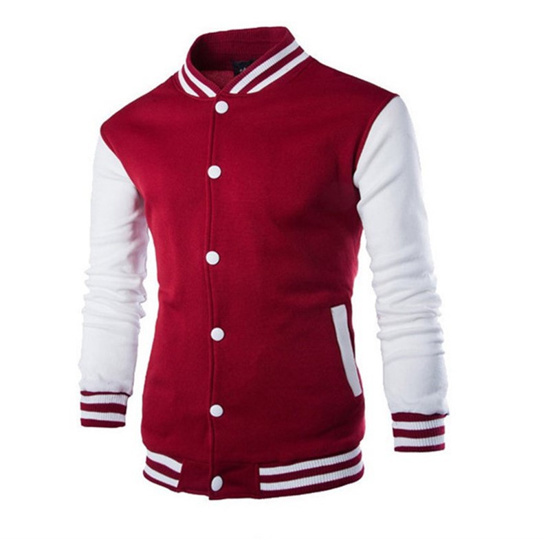 Hoodie Jaket Baseball Pria Des - Varsity Jacket Letterman ulasan dan harga