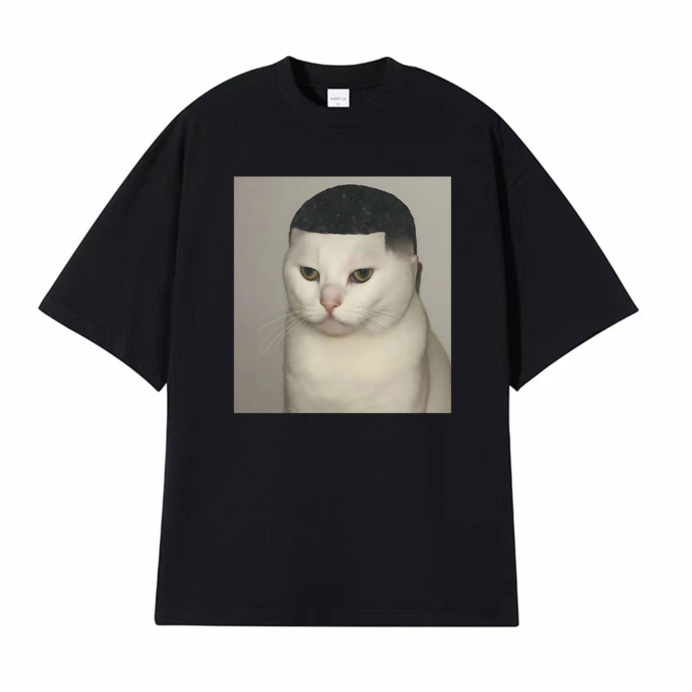 Kaus Gambar Meme Kucing Tanpa  - Men'S Fashion Haircuts ulasan dan harga