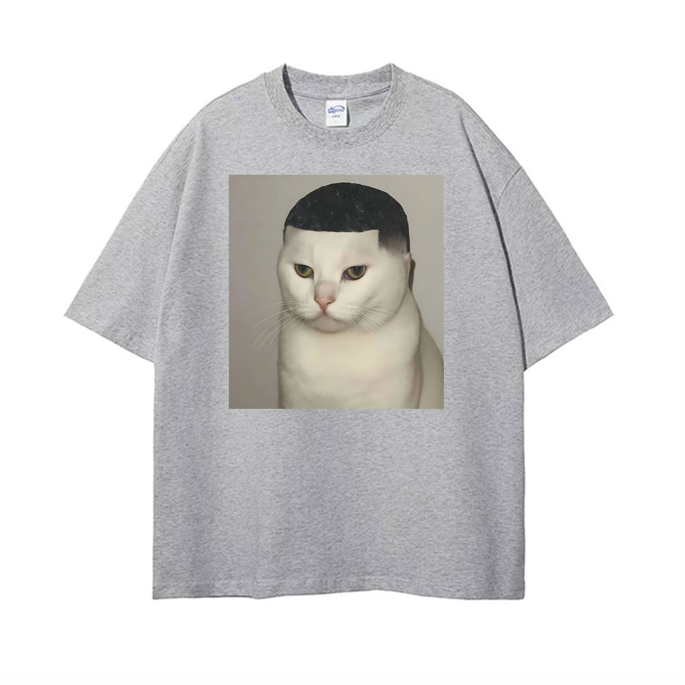 Kaus Gambar Meme Kucing Tanpa  - Men'S Fashion Haircuts ulasan dan harga