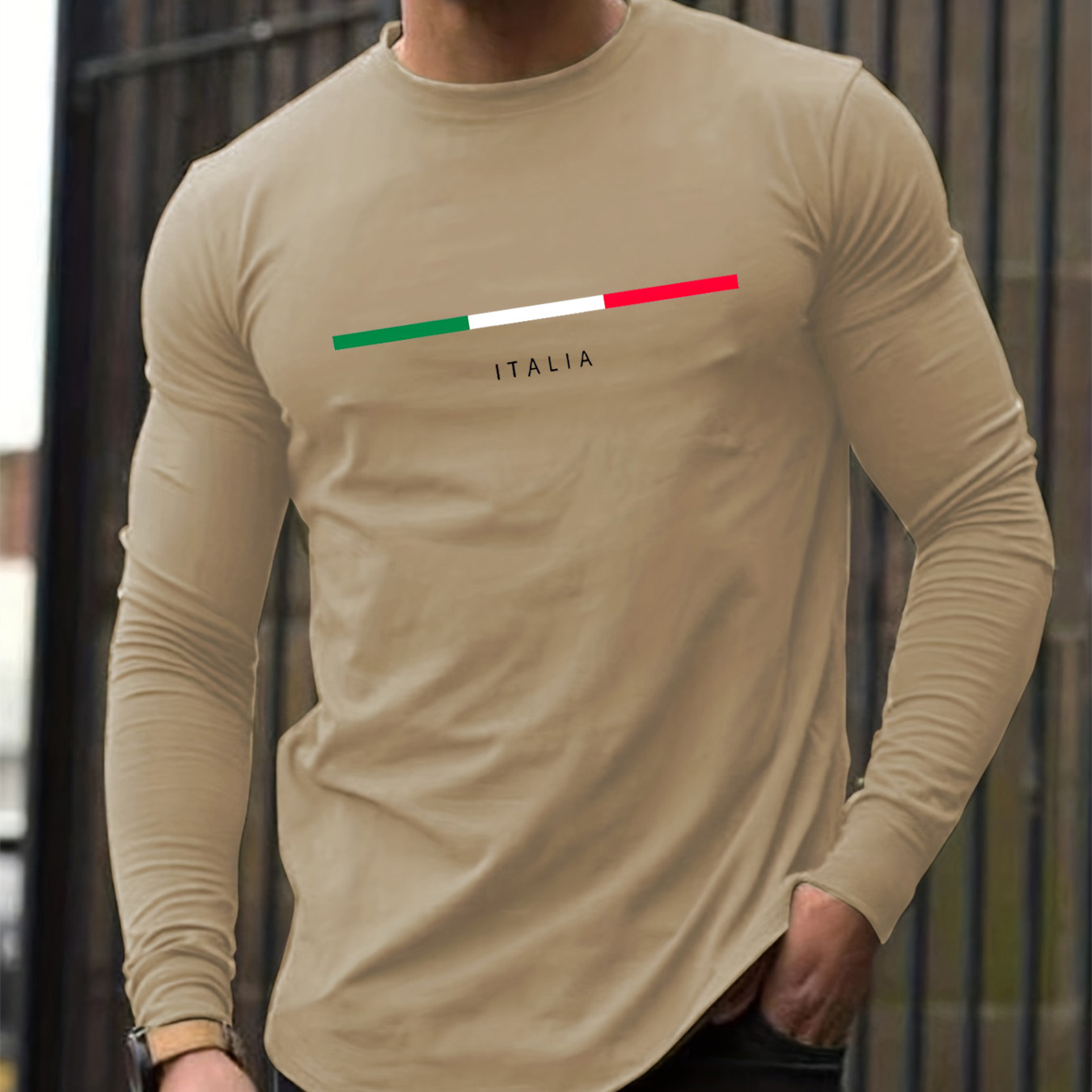 Kaos oblong pria lengan panjan - Men'S Fashion 2025 ulasan dan harga