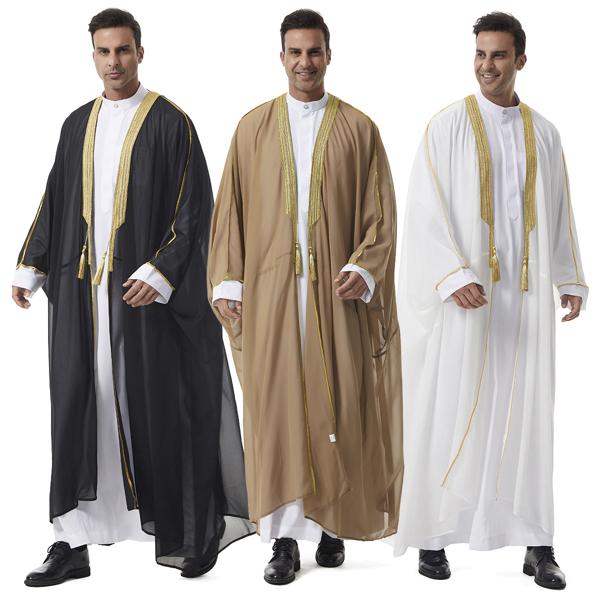 Jubah Pria Muslim Dubai Saudi  - Dubai Men'S Fashion ulasan dan harga