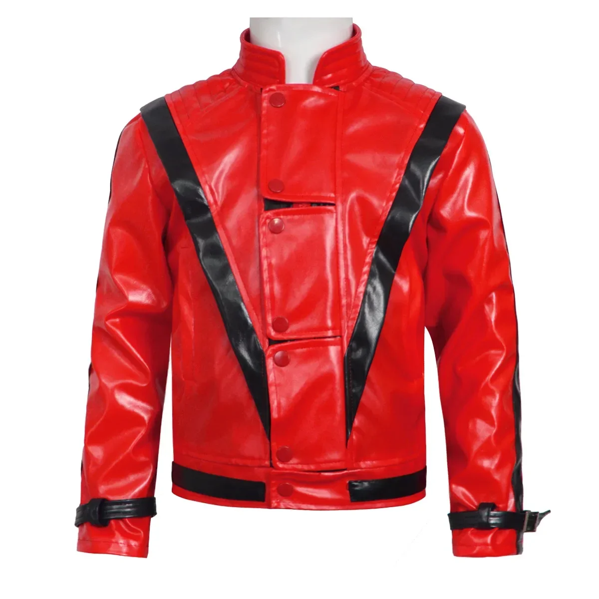 Jaket Kulit Merah Michael Jose - Men'S Fashion Leather Jacket ulasan dan harga