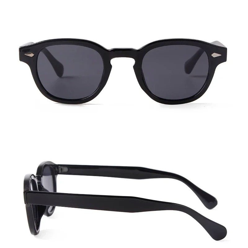 Kacamata Hitam Bulat Vintage W - Men'S Fashion Old Money ulasan dan harga