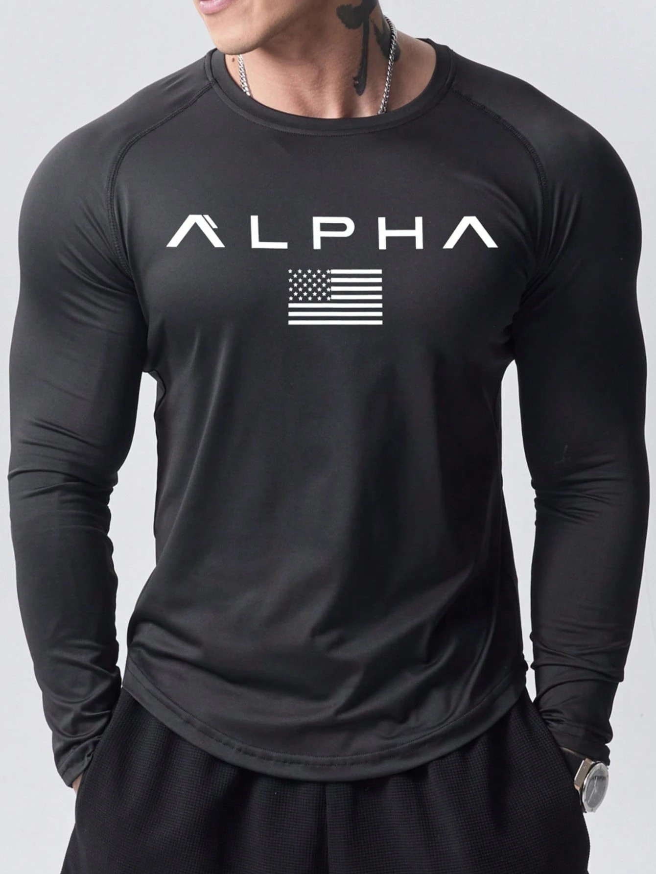 Kaos lengan panjang pria baru  - Men'S Fashion 2025 ulasan dan harga
