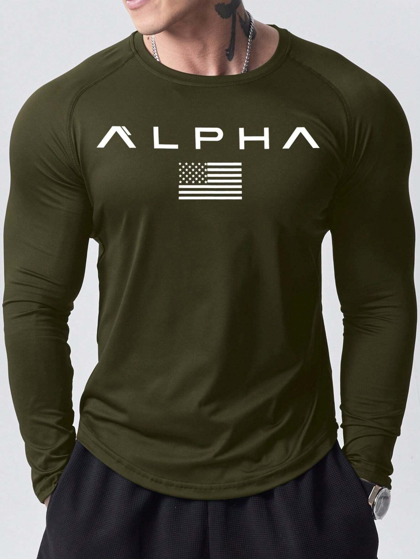 Kaos lengan panjang pria baru  - Men'S Fashion 2025 ulasan dan harga