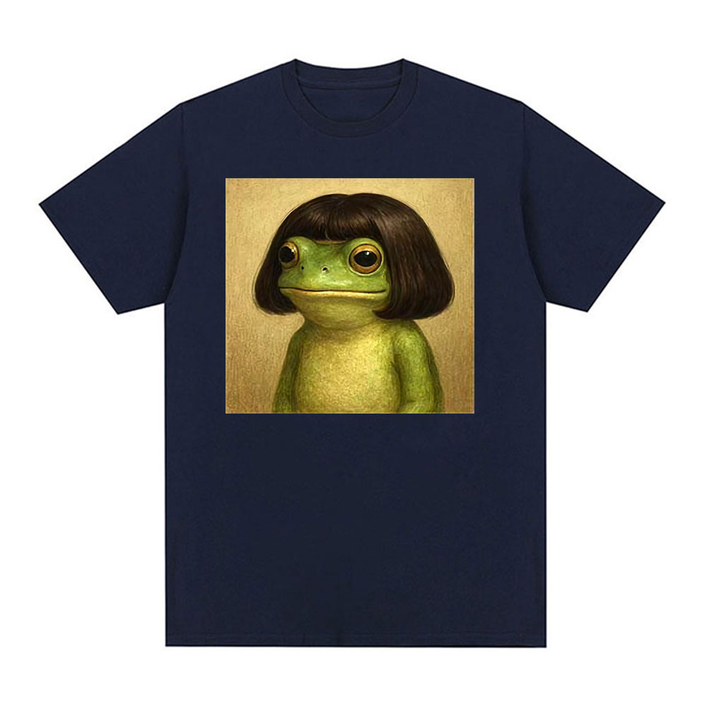 Kaos Meme Wajah Katak Lucu den - Men'S Fashion Haircuts ulasan dan harga