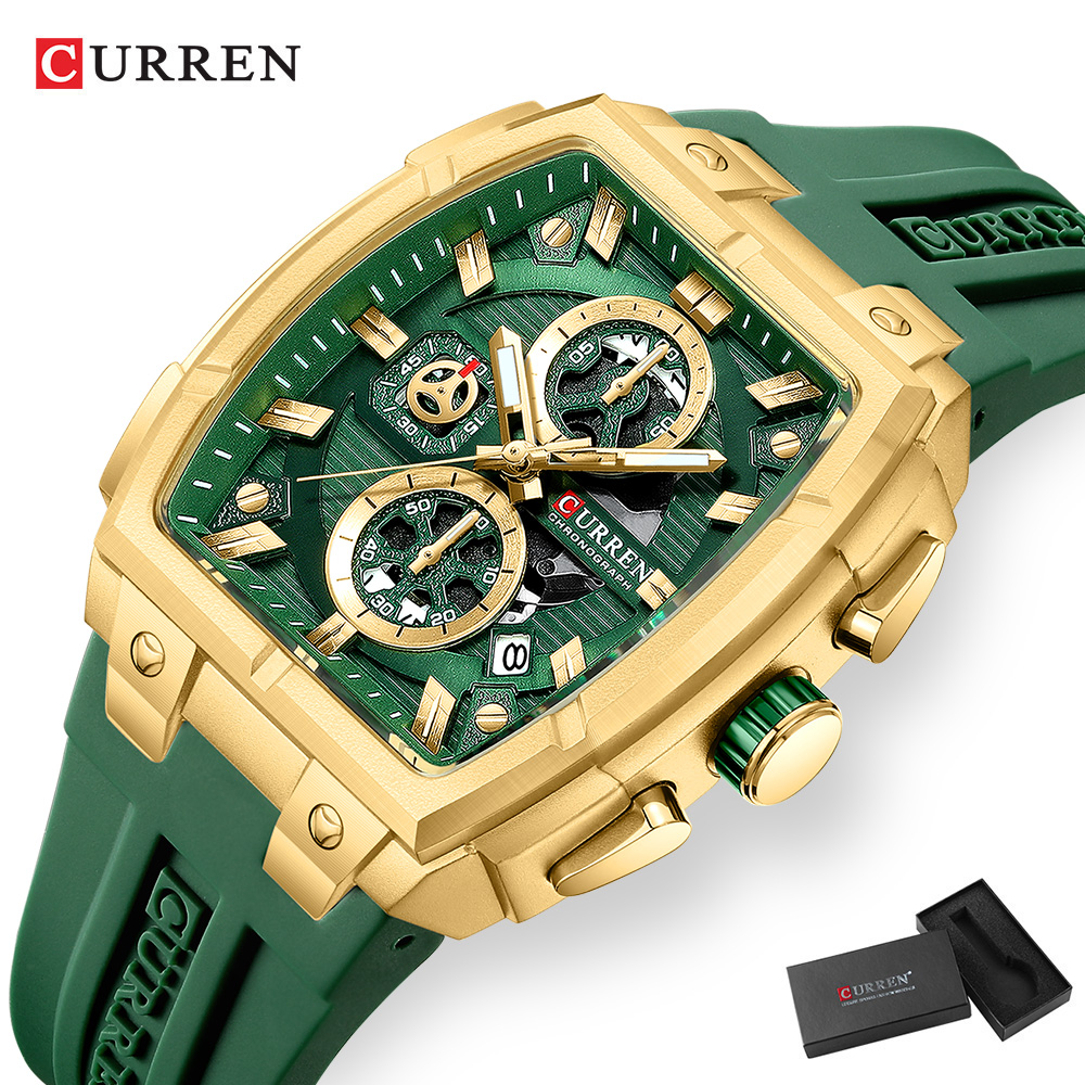 Jam Tangan Mewah Vintage CURRE - Men'S Fashion Old Money ulasan dan harga