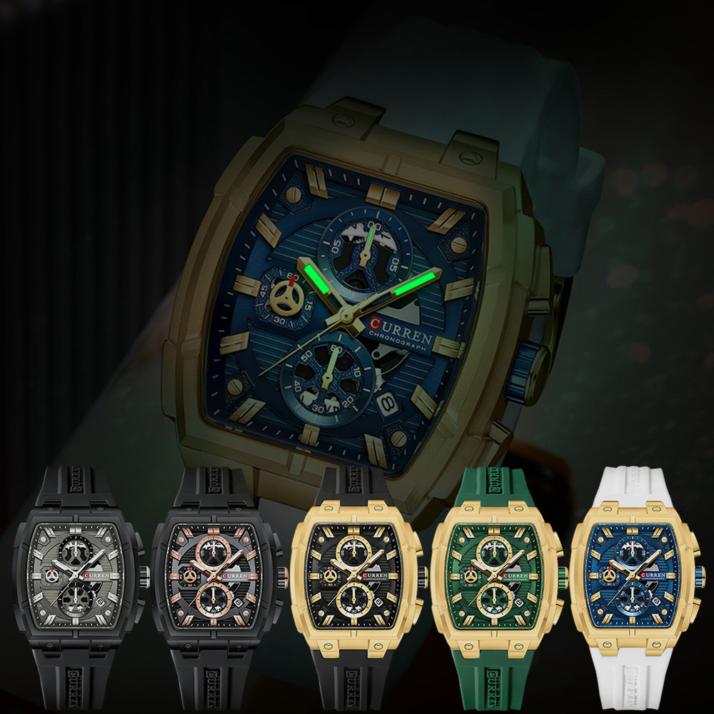 Jam Tangan Mewah Vintage CURRE - Men'S Fashion Old Money ulasan dan harga