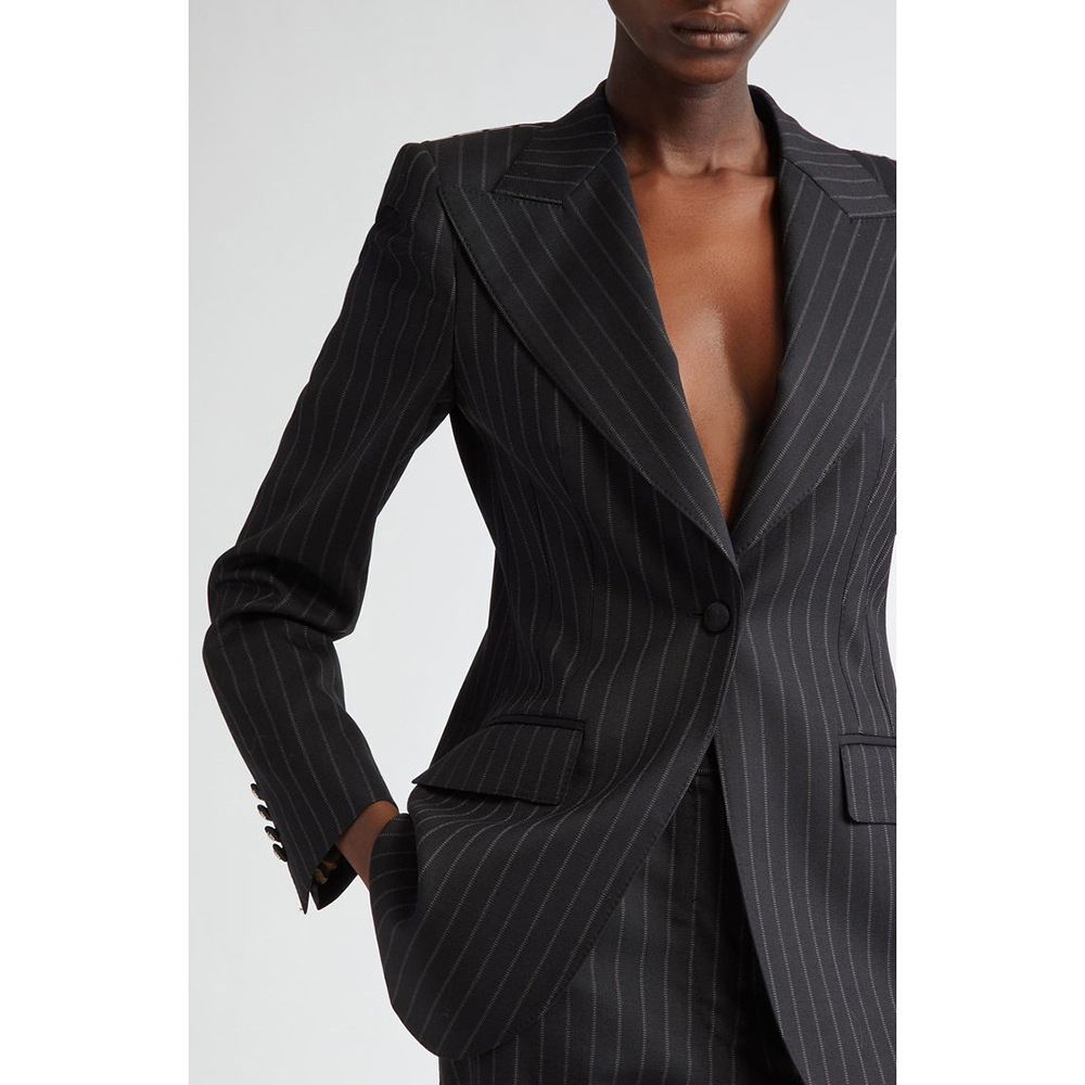 Blazer Wanita Hitam Elegan den - Men'S Fashion All Black Outfit ulasan dan harga