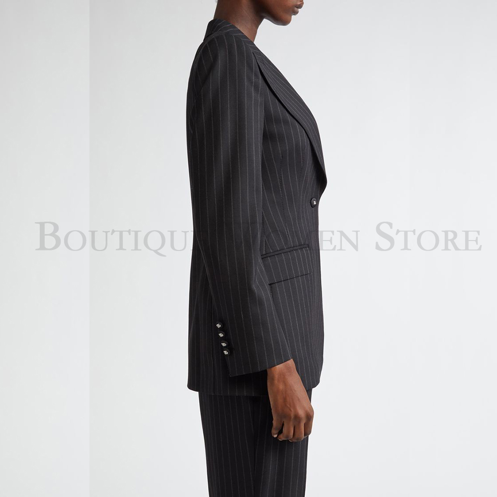Blazer Wanita Hitam Elegan den - Men'S Fashion All Black Outfit ulasan dan harga