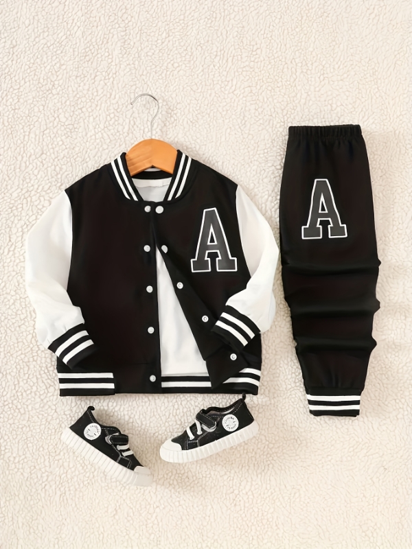 Setelan Dua Potong Jaket Varsi - Varsity Jacket Letterman ulasan dan harga