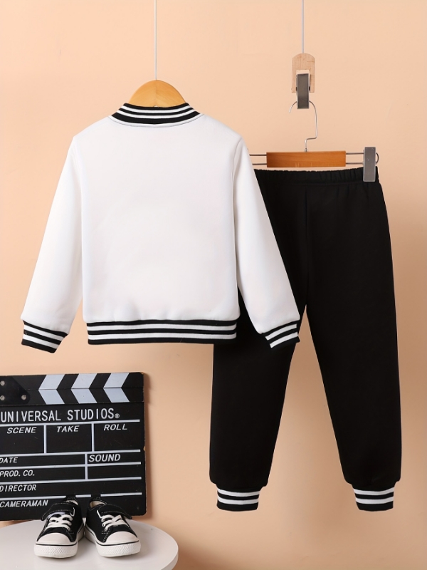 Setelan Dua Potong Jaket Varsi - Varsity Jacket Letterman ulasan dan harga