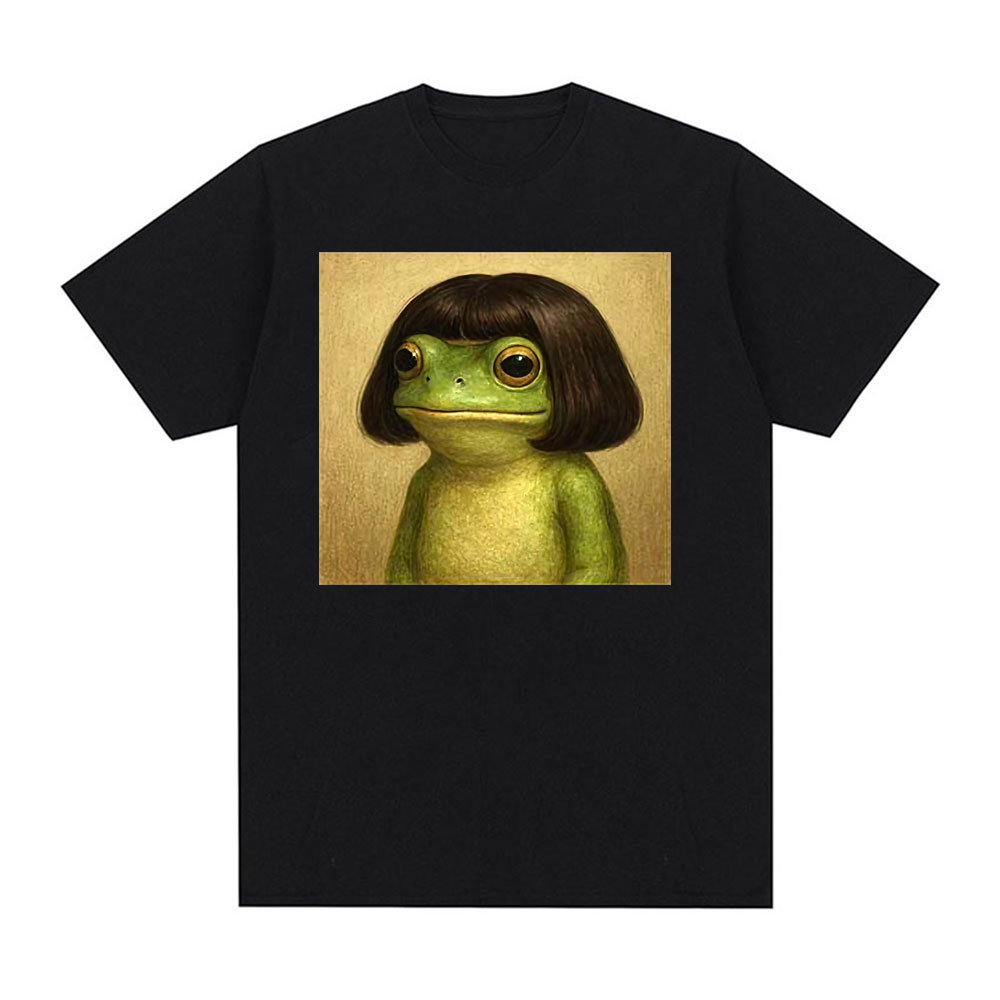 Kaos Meme Wajah Katak Lucu den - Men'S Fashion Haircuts ulasan dan harga