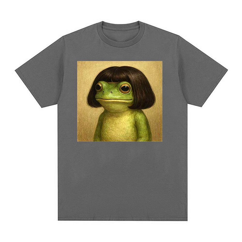 Kaos Meme Wajah Katak Lucu den - Men'S Fashion Haircuts ulasan dan harga