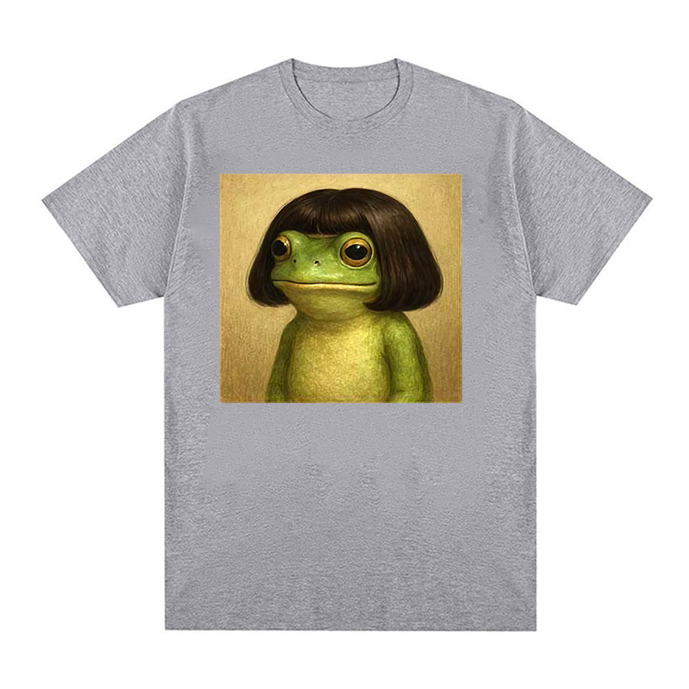 Kaos Meme Wajah Katak Lucu den - Men'S Fashion Haircuts ulasan dan harga